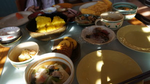 2014年元旦の食卓 2014年元旦の食卓