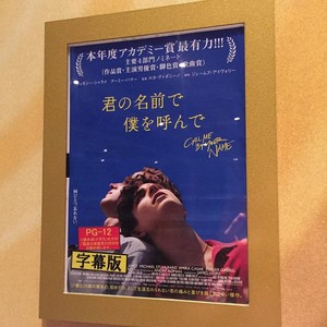 ”Call Me by Your Name” poster ”Call Me by Your Name” poster