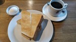 ハムトーストとゆで玉子 ハムトーストとゆで玉子