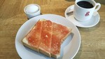 ジャムトースト(ゆで玉子付き) ジャムトースト(ゆで玉子付き)