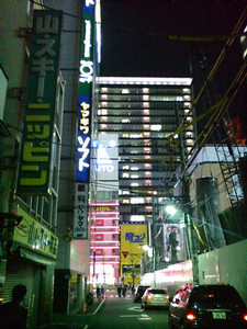 夜の秋葉原。 夜の秋葉原。