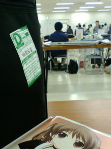 撤収時。 撤収時。