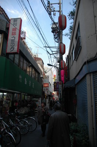 旧・煉瓦社通り。 旧・煉瓦社通り。