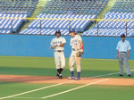 萬谷と池田.2人とも高校の後輩. 萬谷と池田.2人とも高校の後輩.