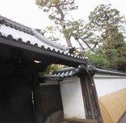 冷泉家門前にて 冷泉家門前にて