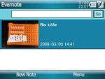 Evernote in X02HT Evernote in X02HT