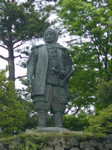 春日山神社 上杉謙信像乃圖 春日山神社 上杉謙信像乃圖