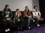 上映後のトーク。 上映後のトーク。