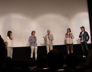 左から三留、近田、手塚、久保田、高木 左から三留、近田、手塚、久保田、高木