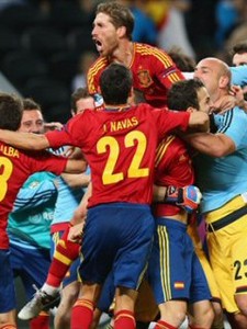 スペイン決勝へ スペイン決勝へ