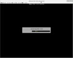 インストール中のESXi5.0 インストール中のESXi5.0