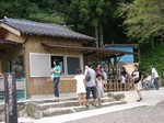 上林水の元ソーメン流し 上林水の元ソーメン流し