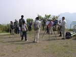 探鳥会開始 探鳥会開始