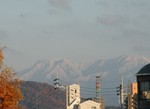 雪の石鎚山 雪の石鎚山