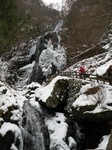 凍った白猪の滝 凍った白猪の滝