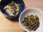 ウドとワラビの3杯酢漬け ウドとワラビの3杯酢漬け