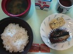 私の病院朝食 私の病院朝食