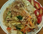 残り物焼きそば 残り物焼きそば