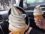 そば茶ソフトクリーム そば茶ソフトクリーム