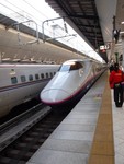 新幹線も初めて 新幹線も初めて