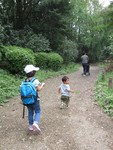 家族四人で京都府植物園へ 家族四人で京都府植物園へ