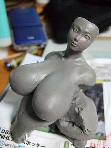 いじってるとだんだん濃い顔に(´Д`;) いじってるとだんだん濃い顔に(´Д`;)