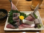 一人前の刺身盛り合わせ 一人前の刺身盛り合わせ