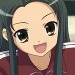 鶴屋さん・八重歯(笑) 鶴屋さん・八重歯(笑)