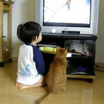 テレビはお行儀良くみましょう テレビはお行儀良くみましょう