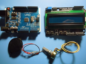 Arduino uno + shield Arduino uno + shield