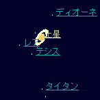 昨晩の土星 昨晩の土星