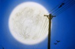 絵本『ながいよるのおつきさま』より 絵本『ながいよるのおつきさま』より