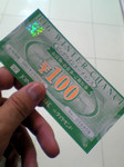 100円ゲット 100円ゲット