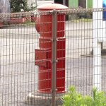 名付けてエクソシストポスト@浜金谷駅