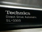 Technics SL-3300 。アンプ欲しい(w  