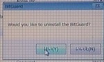 BitGuard のアンインストール。 BitGuard のアンインストール。