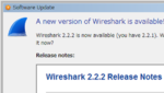 Wireshark 2.2.2 Wireshark 2.2.2
