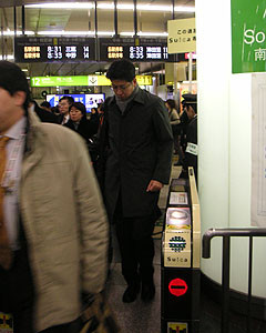 Suica専用通路