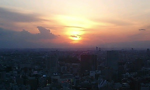 品川の夕暮れは大変綺麗です 品川の夕暮れは大変綺麗です