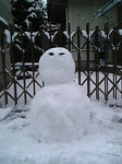 自作雪だるま