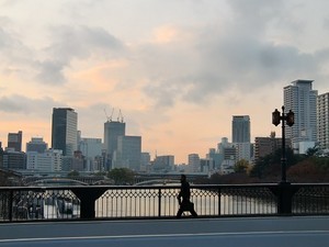 天馬橋にて 天馬橋にて