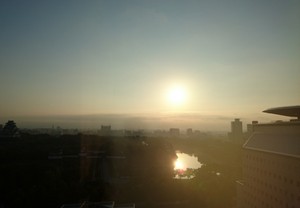 今朝の夜明け 今朝の夜明け