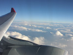 機内より 機内より