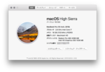 macOS High Sierra version 10.13.5