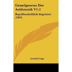 Grundgesetze from Amazon