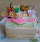 上面の2色クリームがバターです