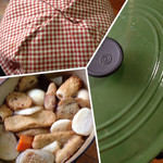 おでんも楽々、鍋帽子